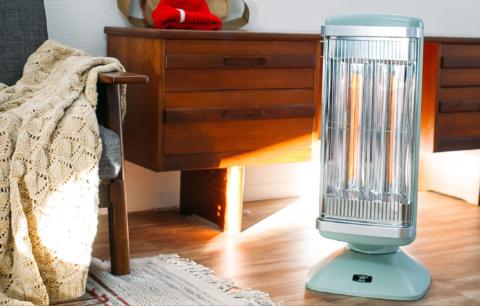 冷暖房/空調 電気ヒーター 遠赤グラファイトヒーター（2灯管） | Aladdin（アラジン）公式サイト